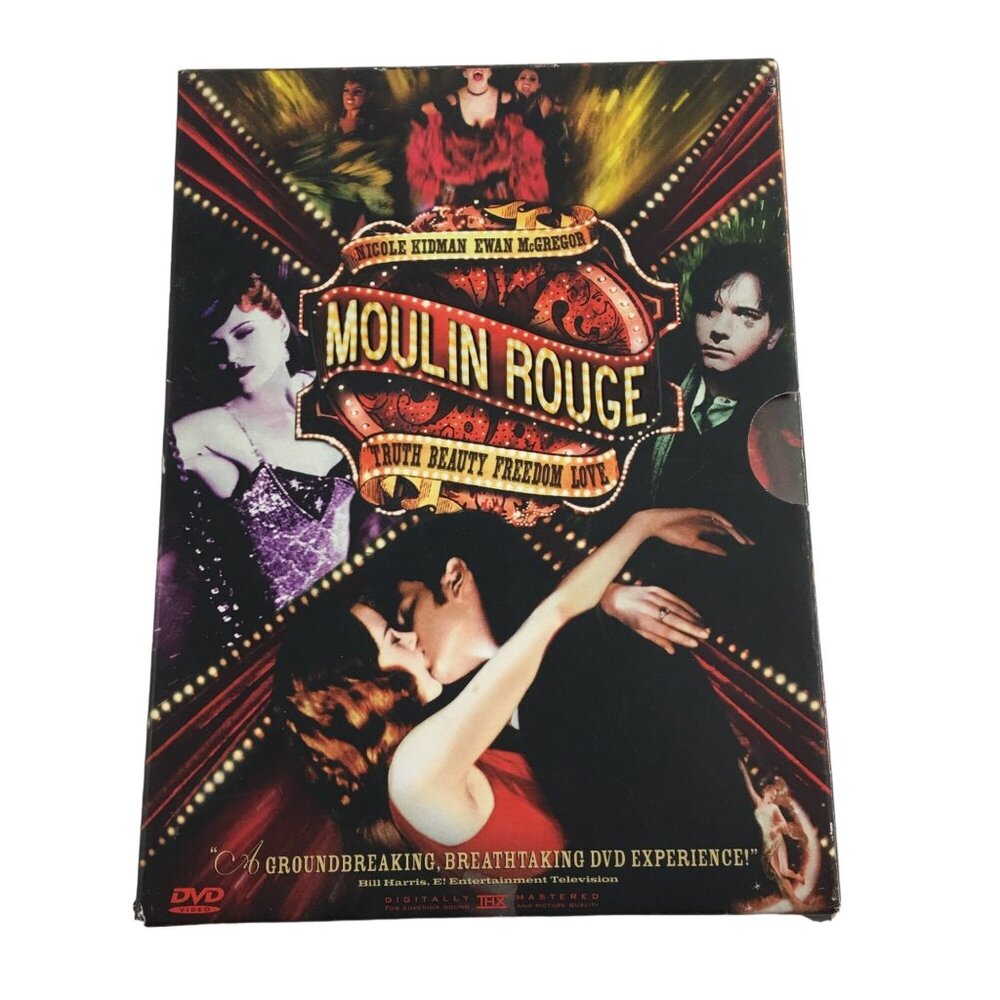MOULIN ROUGE DVD TWO-DISC COLLECTORS EDITION INCLUDES SEALED CD